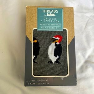 Threads by Totes Slipper Sox